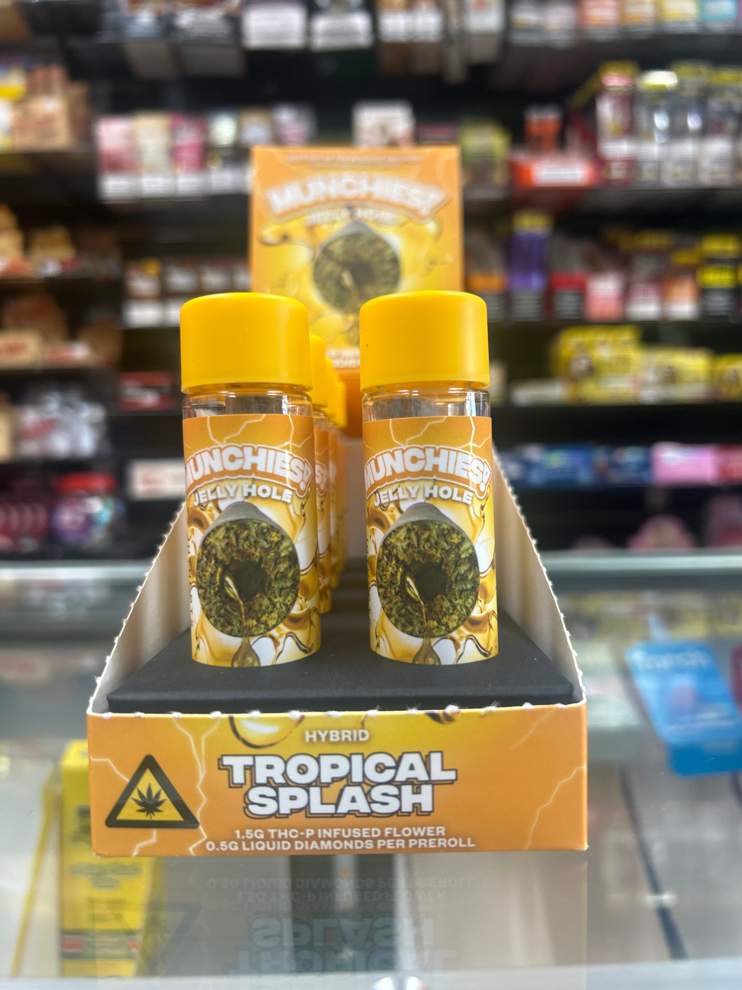 🔥Munchies! Jelly Hole – Tropical Splash | Hybrid 1.5g Premium Preroll