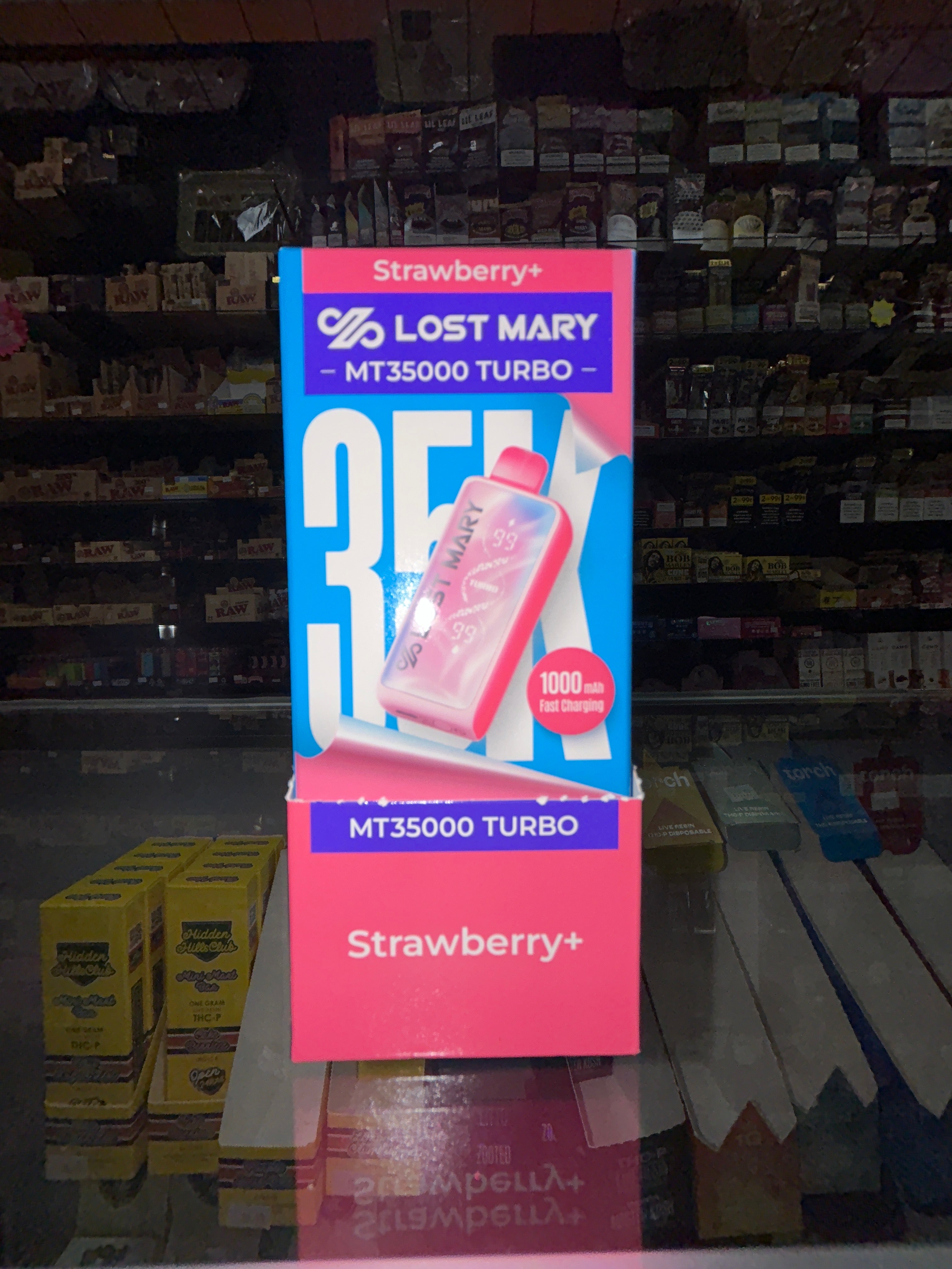Lost Mary MT35000 Turbo – Strawberry+ | High-Puff Rechargeable Vape