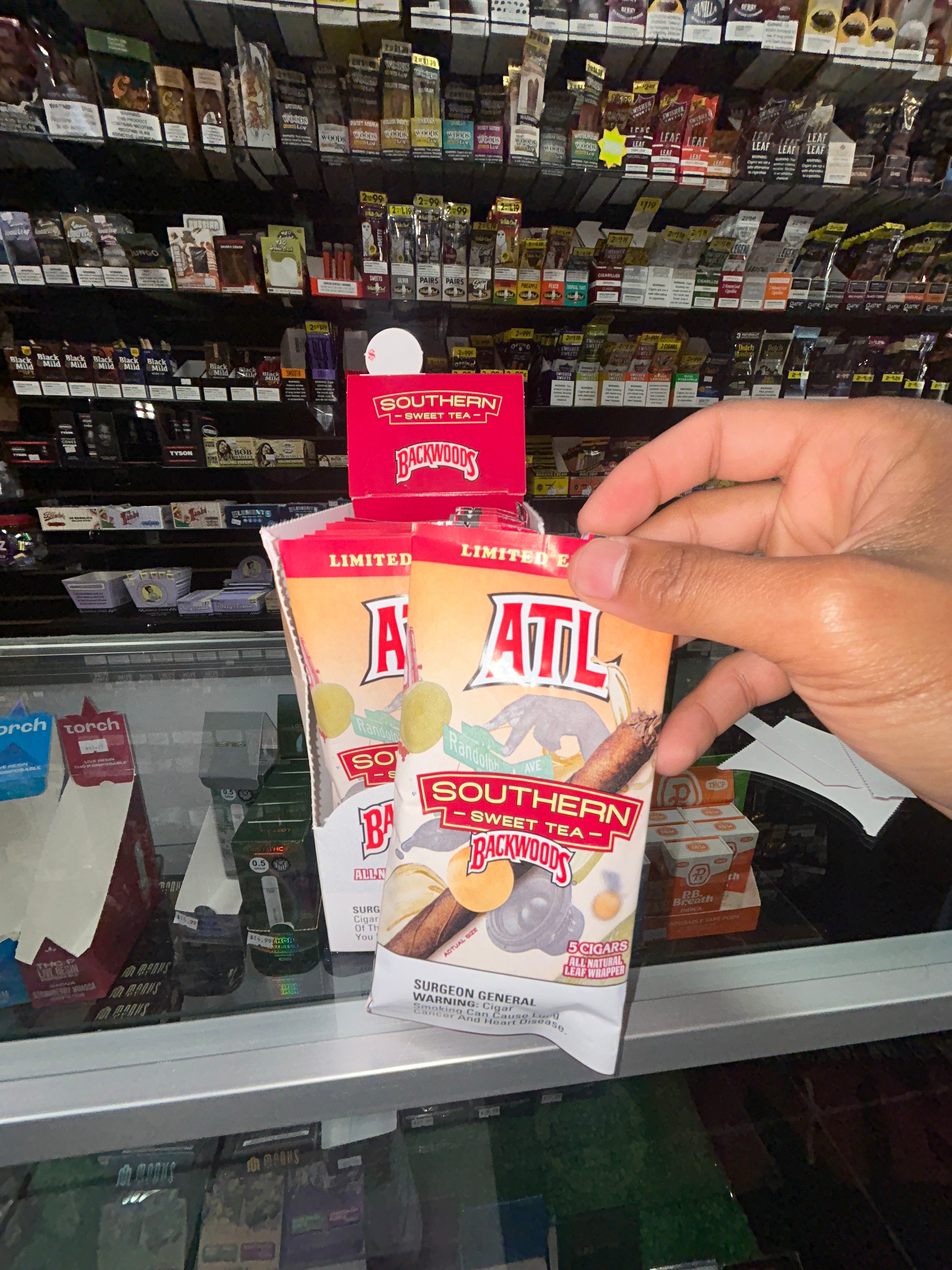 Backwoods ATL – Limited Edition Southern Sweet Tea 🍑🍹