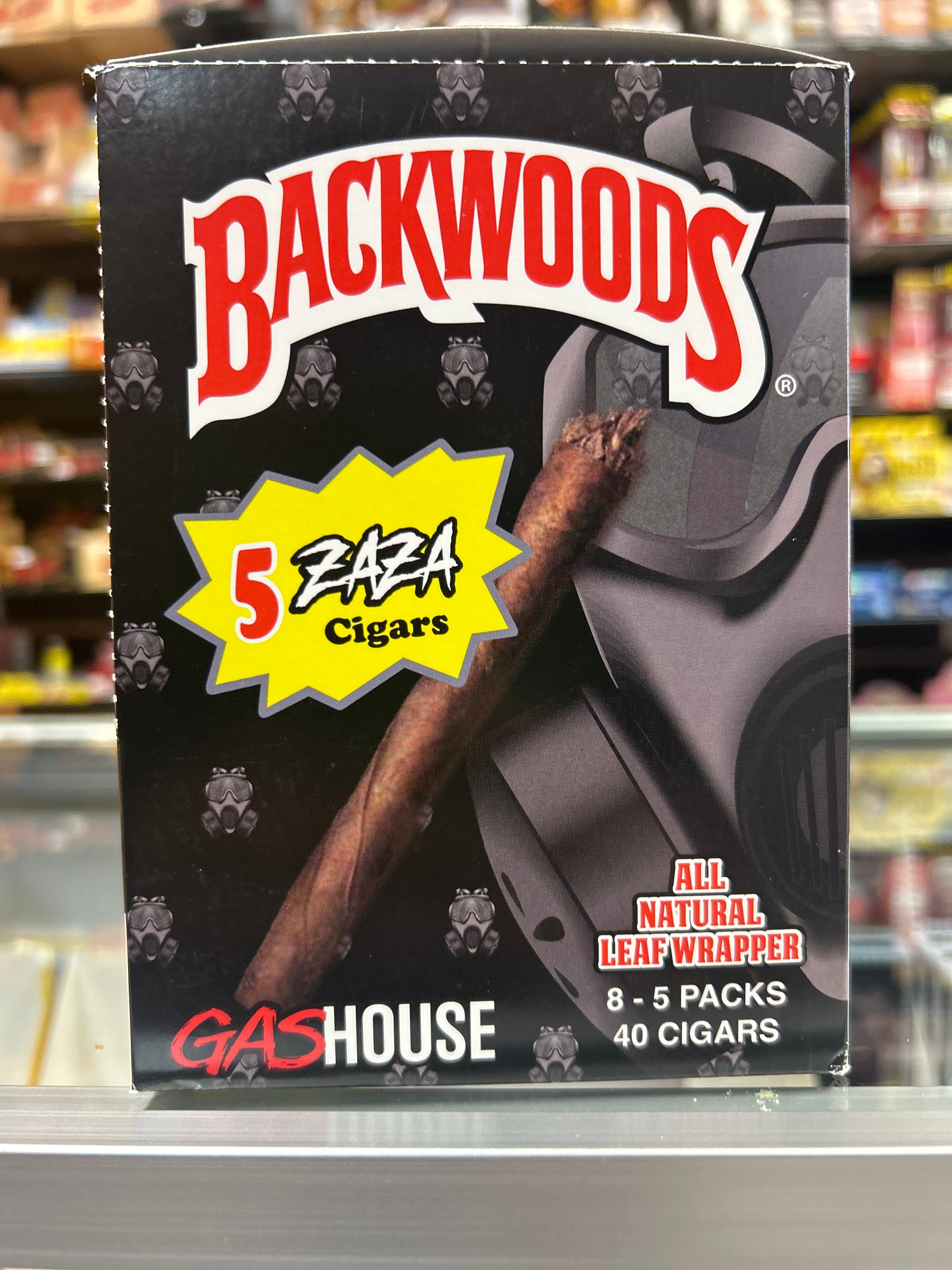 😷🏠Backwoods x Gas House "Zaza" – Limited Edition Tobacco Leaf Wrap
