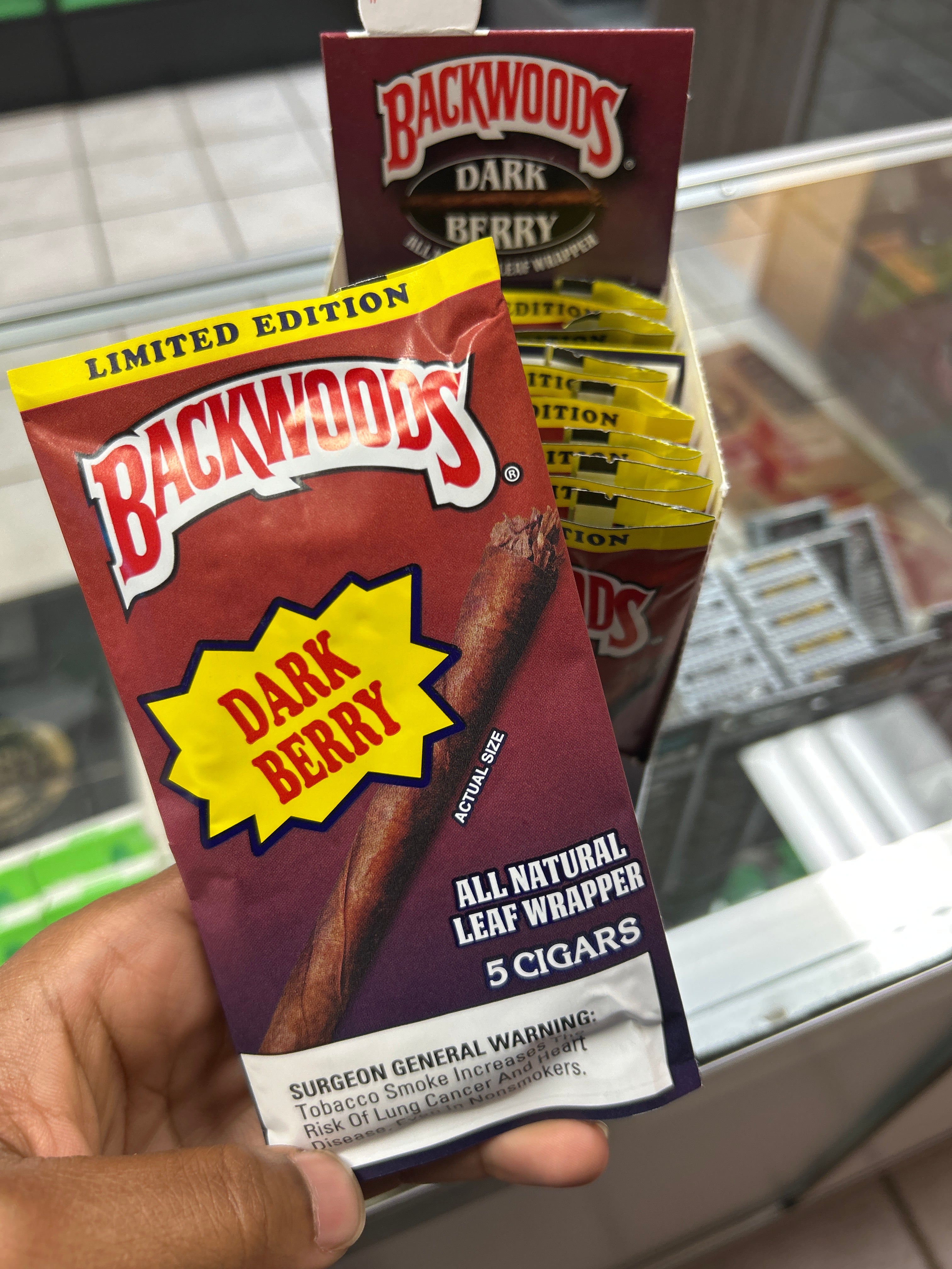 🔥 LIMITED Backwoods – Dark Berry (Rare Drop)