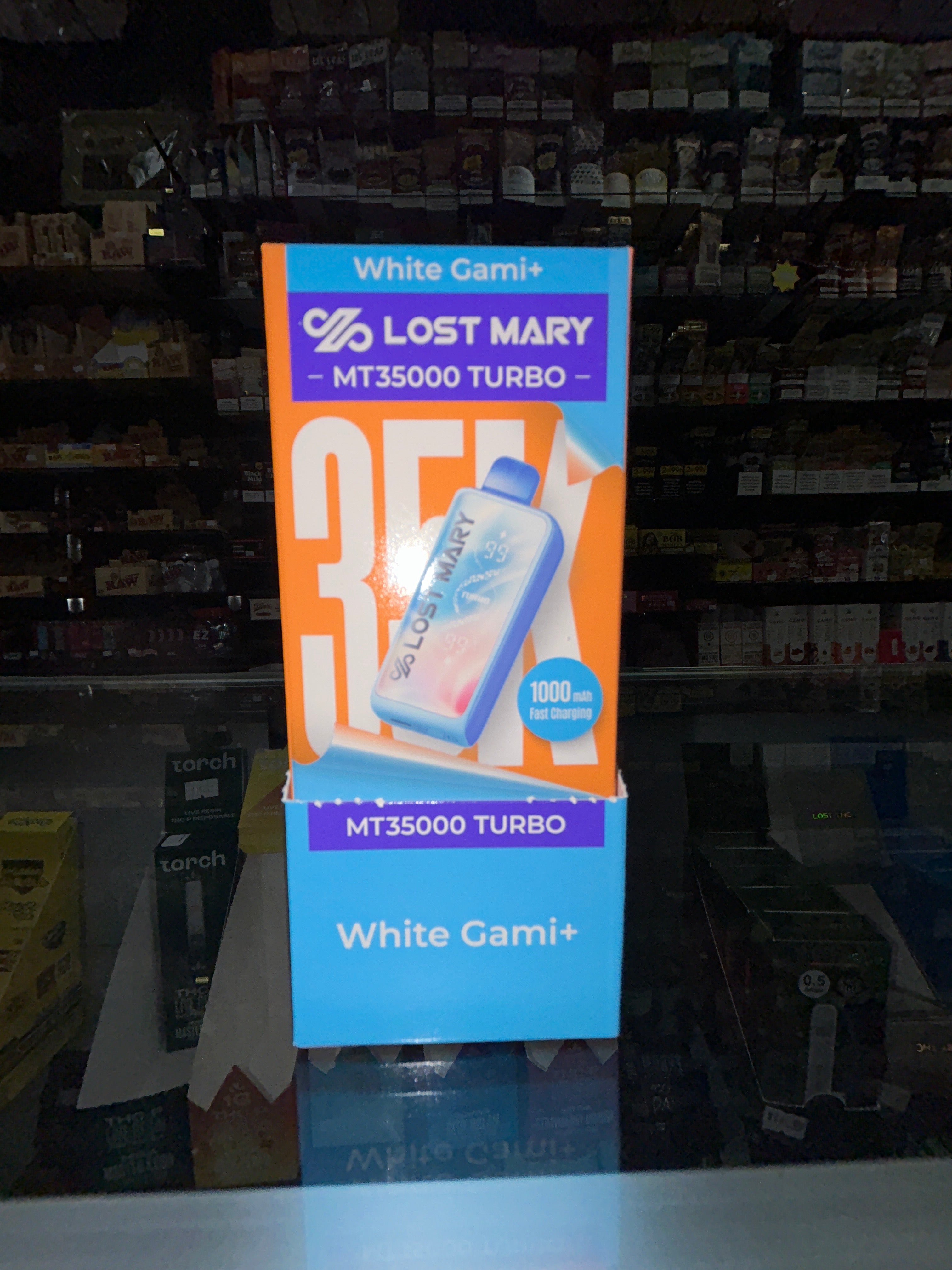 Lost Mary MT35000 Turbo Disposable Vape – White Gami+ Flavor | Long-Lasting 35K Puffs