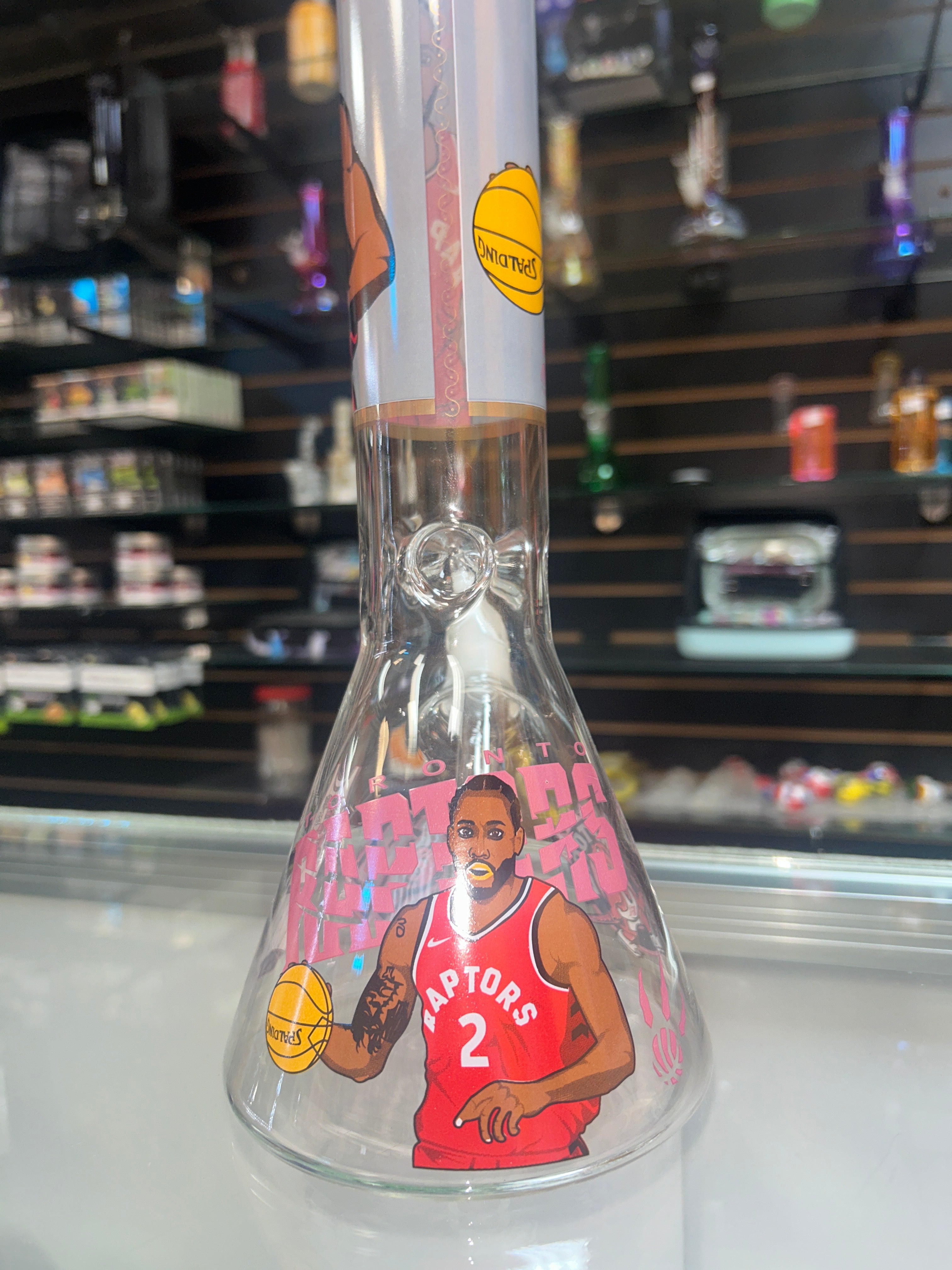Kawhi “The Klaw” Leonard Raptors Tribute Waterpipe 🏀💨