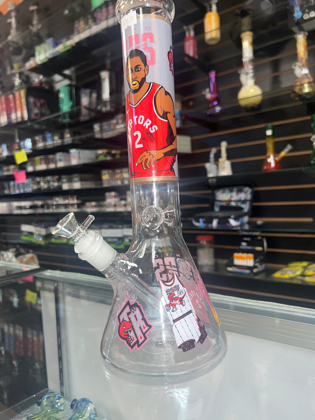 Kawhi “The Klaw” Leonard Raptors Tribute Waterpipe 🏀💨