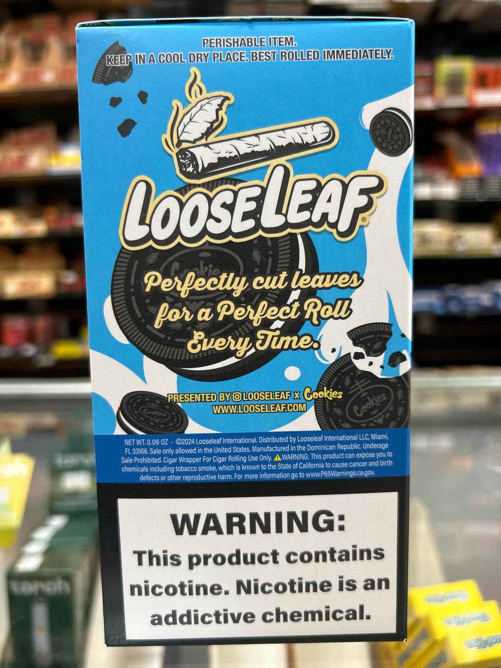 🍪🔥 NEW LooseLeaf – Cookies & Cream (Limited Flavor Drop!)