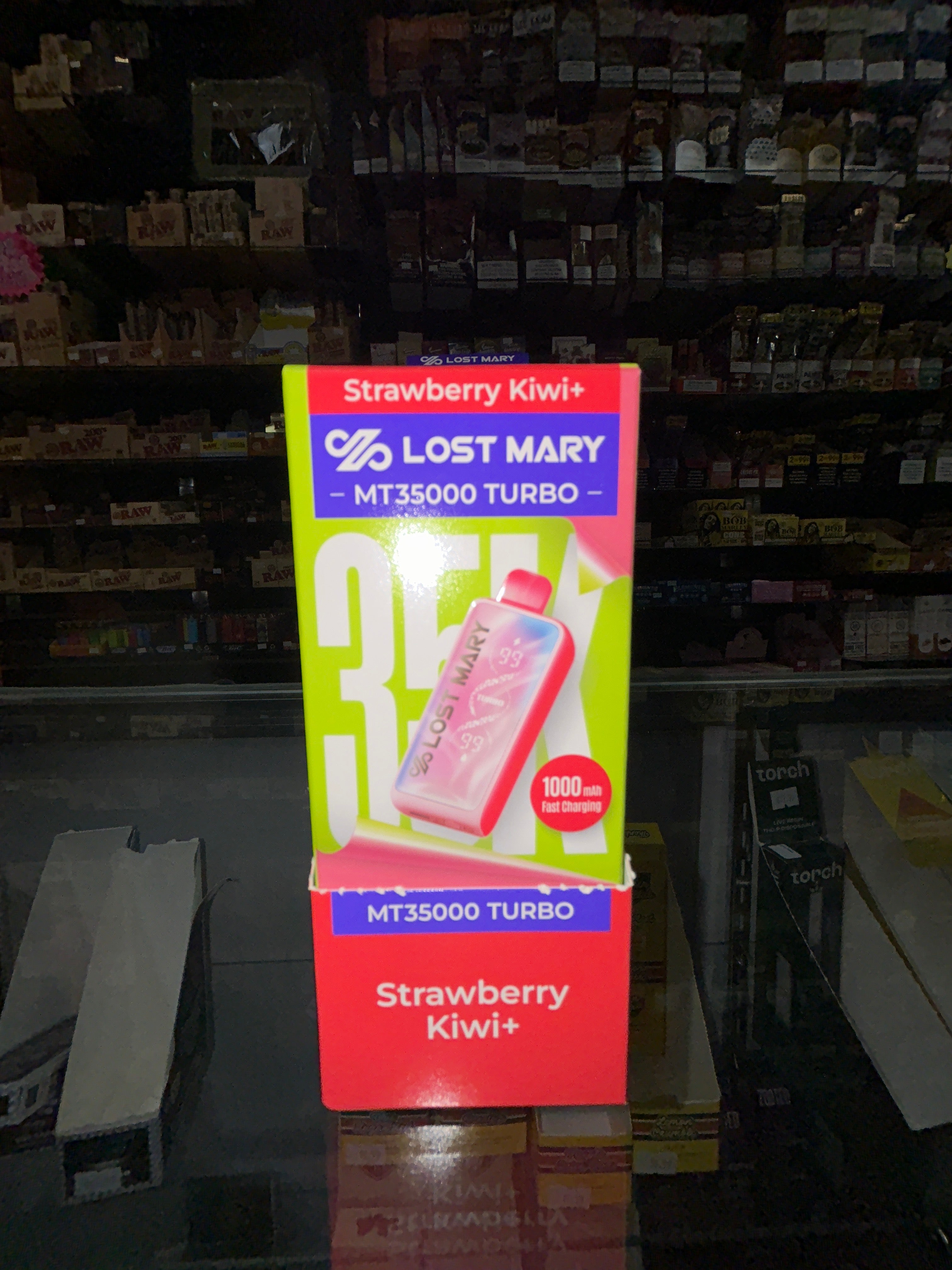 Lost Mary MT35000 Turbo – Strawberry Kiwi+ | Rechargeable Disposable Vape